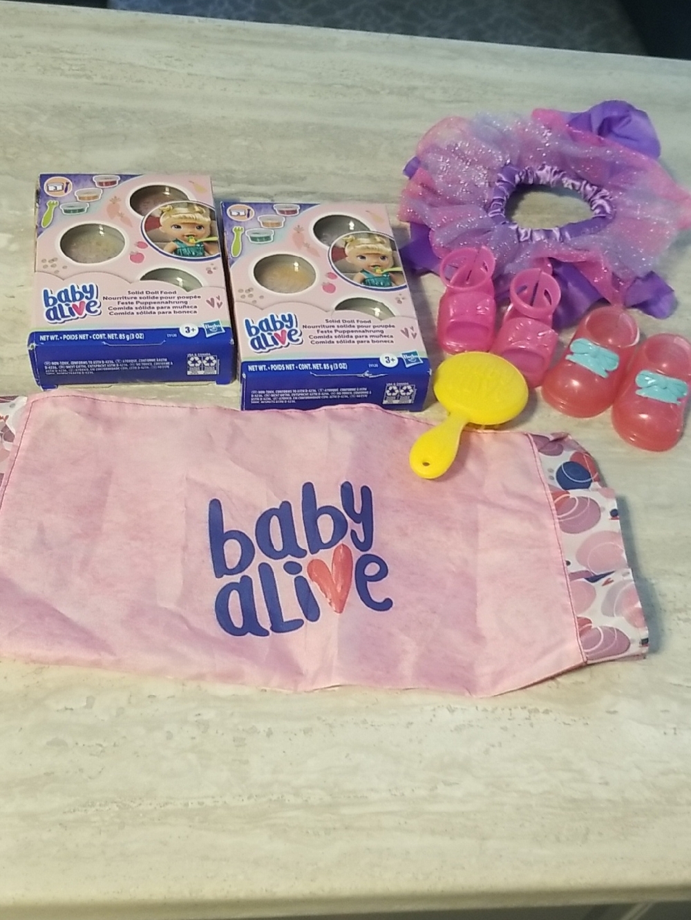 Baby Alive Doll Accessory Lot